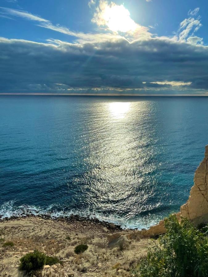 Casa Con Maravillosas Vistas Al Mar Alicante Exterior foto